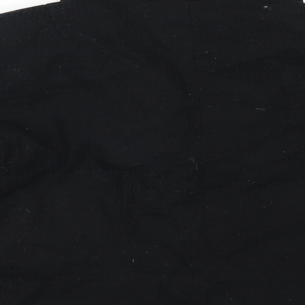 H&M Womens Black Jacket Blazer Size 12 Button