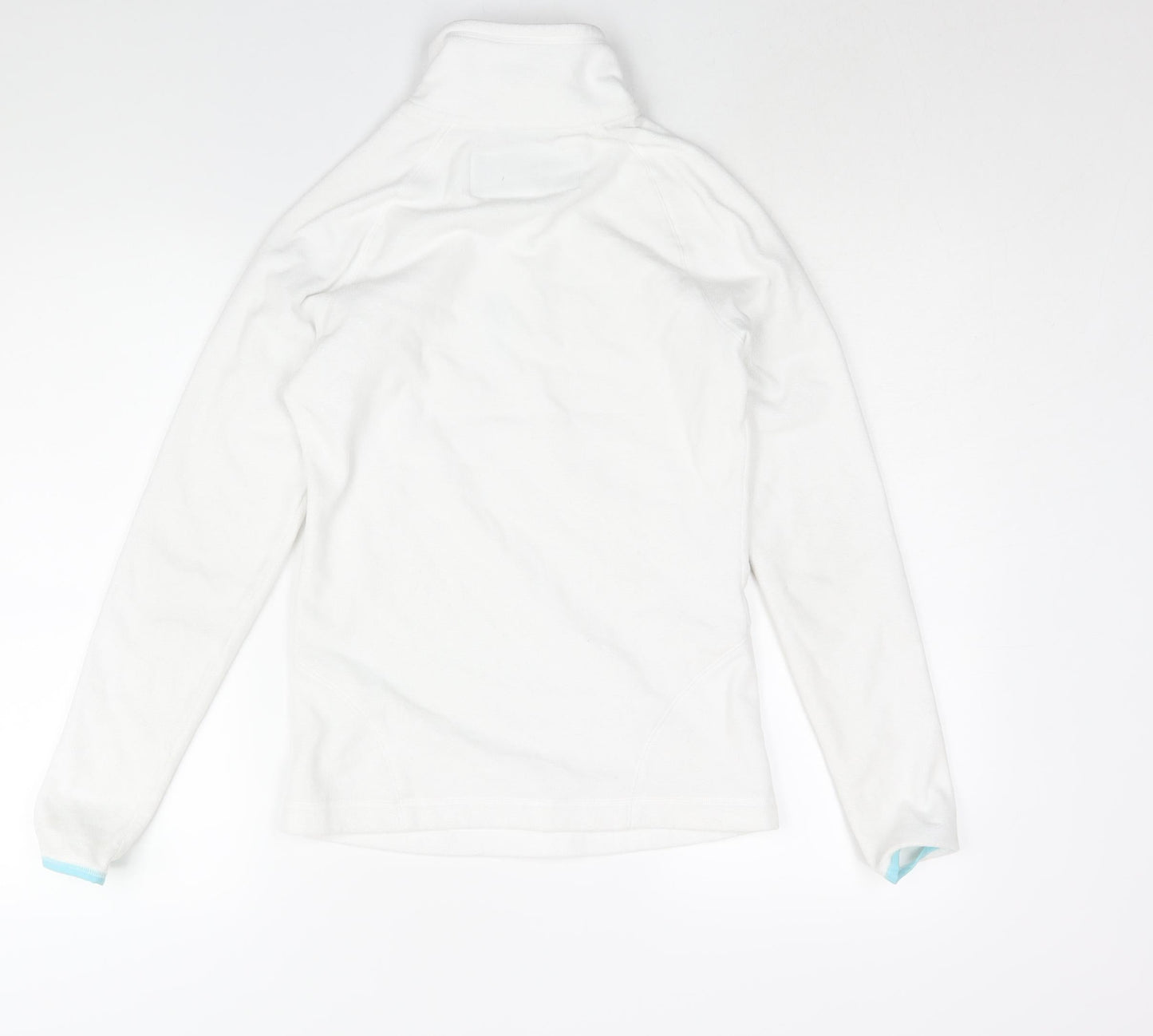 O'Neill Womens White Polyester Pullover Sweatshirt Size 8 Zip - Logo