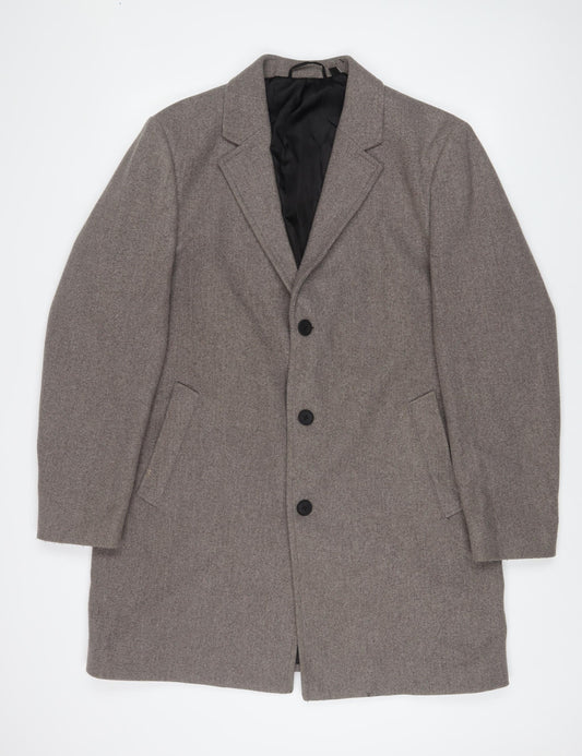 Marks & Spencer Mens Grey Jacket Size XL Button