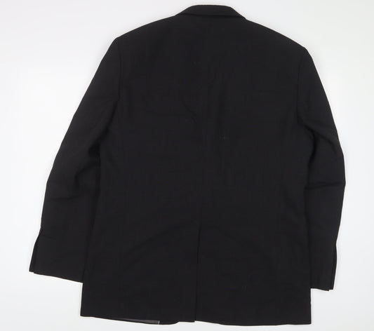 Marks and Spencer Mens Grey Wool Jacket Suit Jacket Size 42 Regular