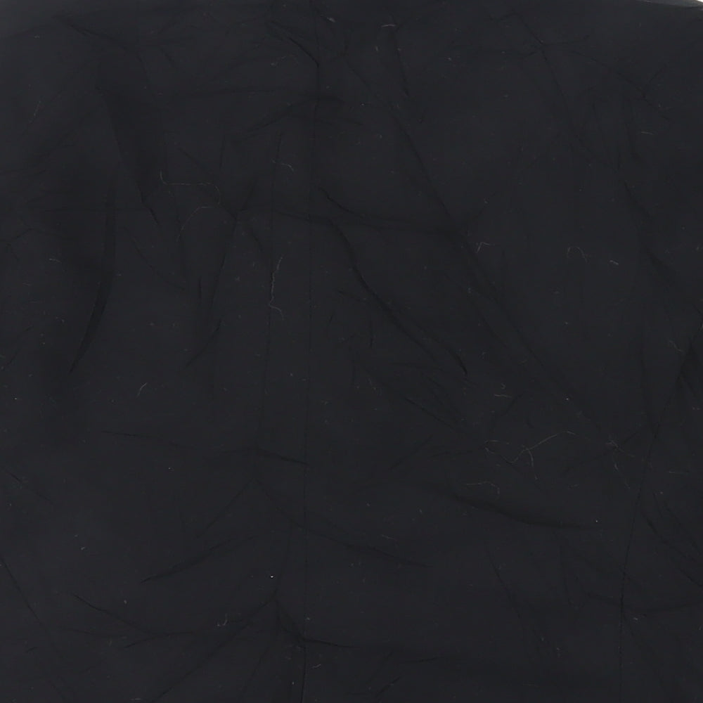 Zara Womens Black Jacket Blazer Size 10 Button