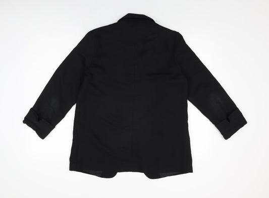 Oasis Womens Black Jacket Size 10