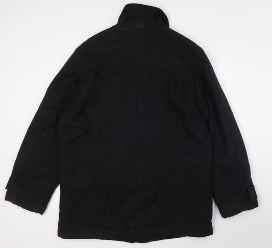 Bush Mens Black Jacket Size 42 Button
