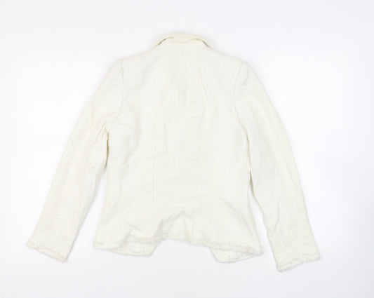 David Charles Girls Ivory Jacket Blazer Size 16 Years - Open