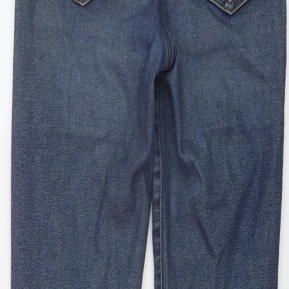 & Other Stories Womens Blue Cotton Skinny Jeans Size 26 in L27 in Regular Button