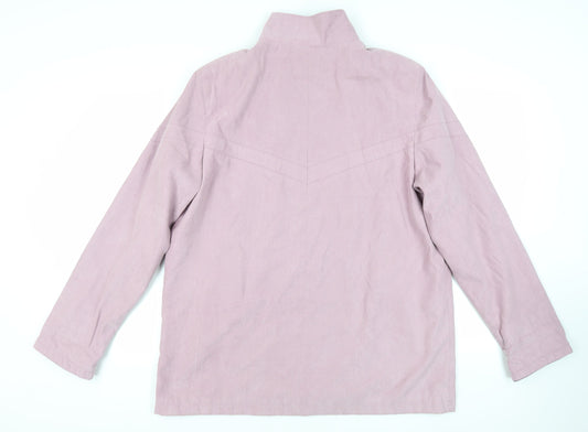 EWM Womens Pink Jacket Size 18 Zip