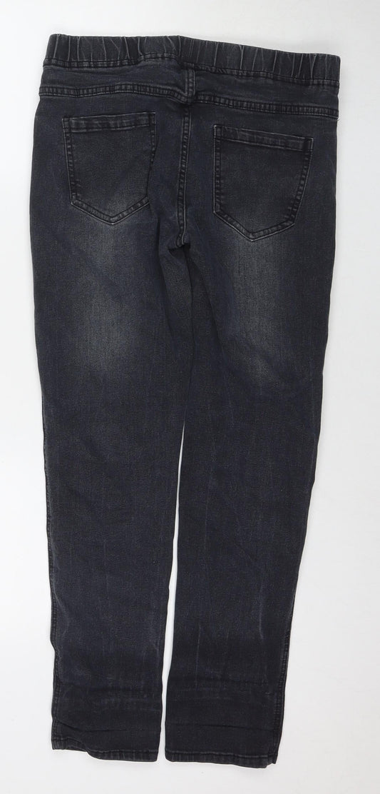 Voir Jeans Womens Grey Cotton Jegging Jeans Size L L28 in Regular