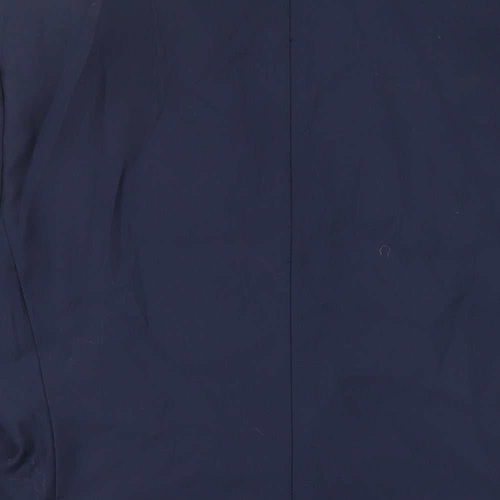 Marc Darcy Mens Blue Polyester Jacket Suit Jacket Size 40 Regular