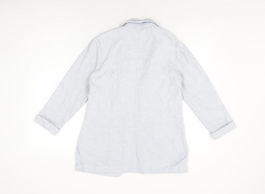 New Look Womens Blue Jacket Blazer Size 8