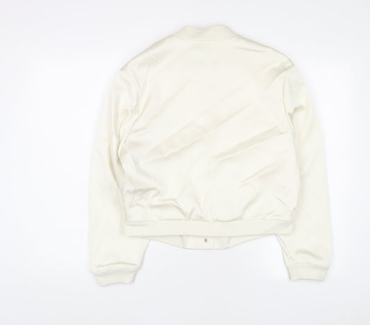 Marks and Spencer Womens Ivory Jacket Size 12 Snap