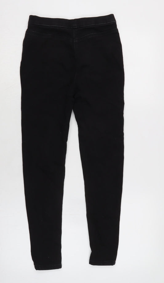 George Girls Grey Cotton Jegging Jeans Size 10-11 Years L26 in Regular