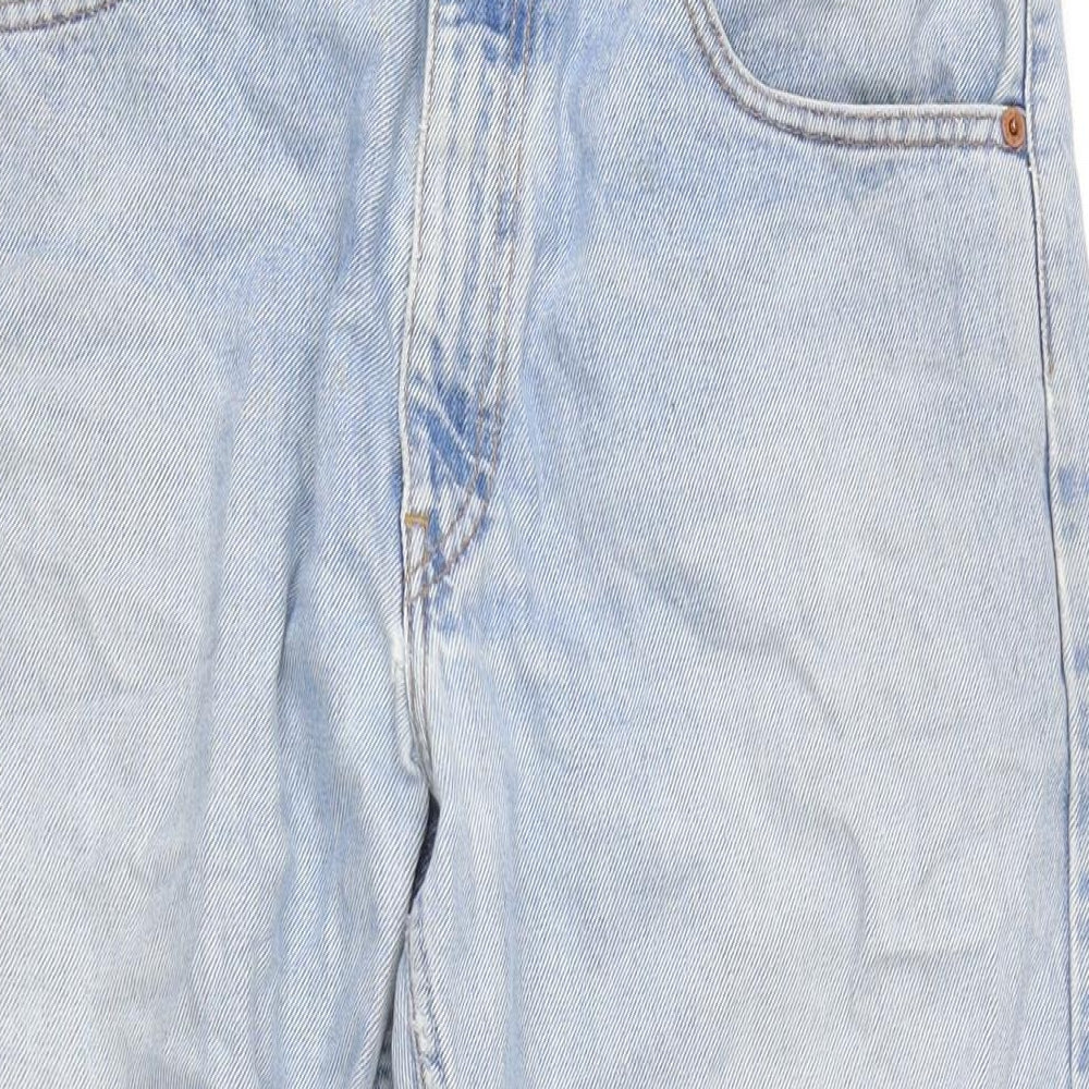 Levi's Mens Blue Cotton Straight Jeans Size 32 in L27 in Extra-Slim Zip