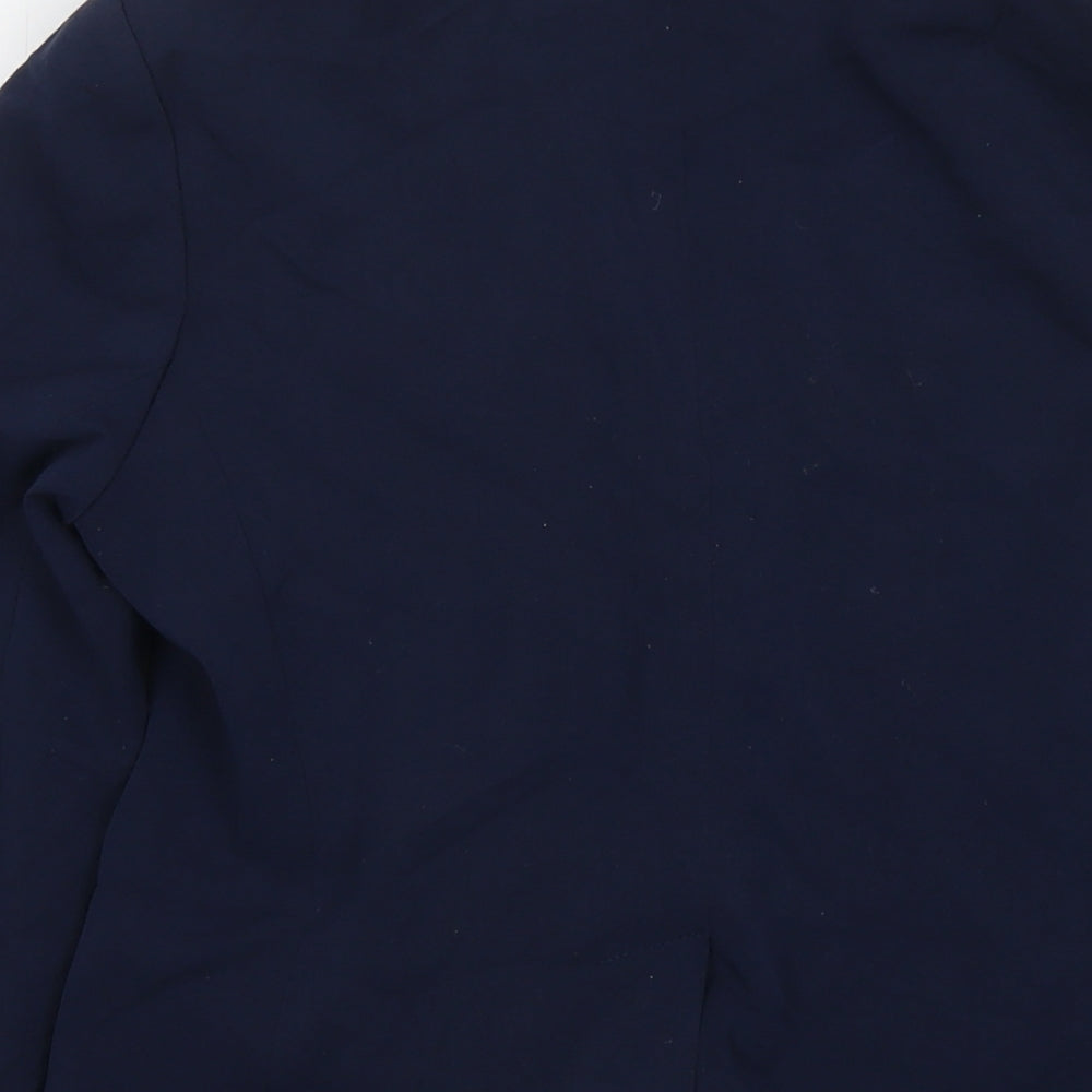 Gap Womens Blue Jacket Blazer Size 6 Button