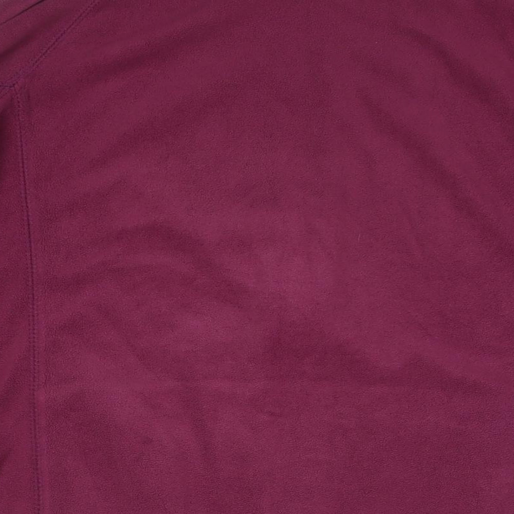 Mountain Life Womens Purple Jacket Size 14 Zip