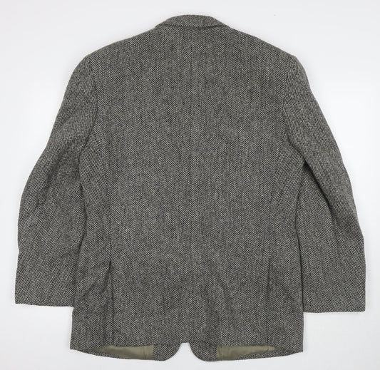 Killmaine Mens Grey Wool Jacket Suit Jacket Size 40 Regular