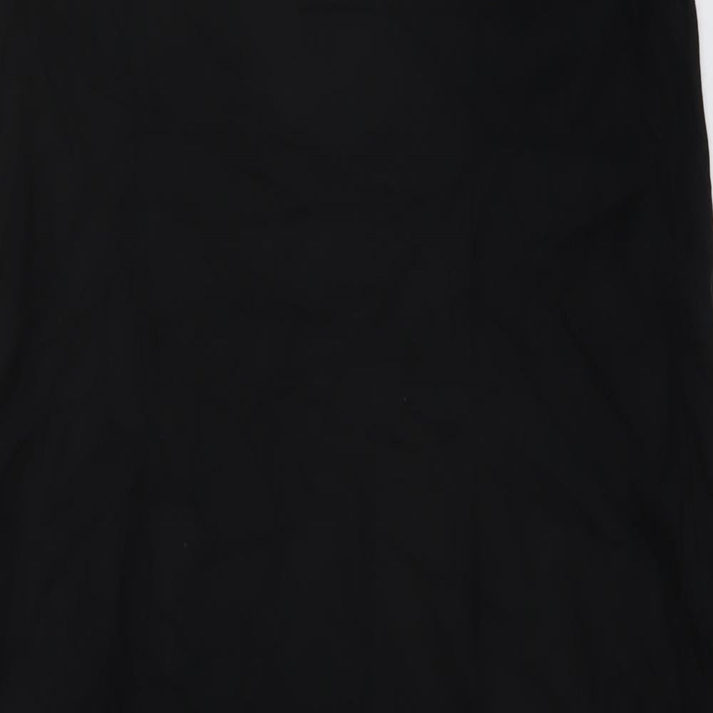 Marks and Spencer Womens Beige Viscose A-Line Size 12 Round Neck Pullover