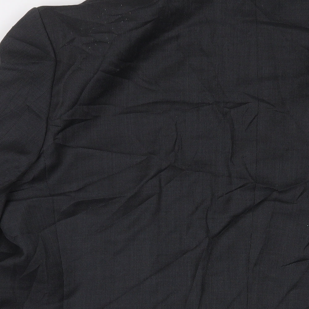 Marks and Spencer Mens Grey Wool Jacket Suit Jacket Size 48 Regular