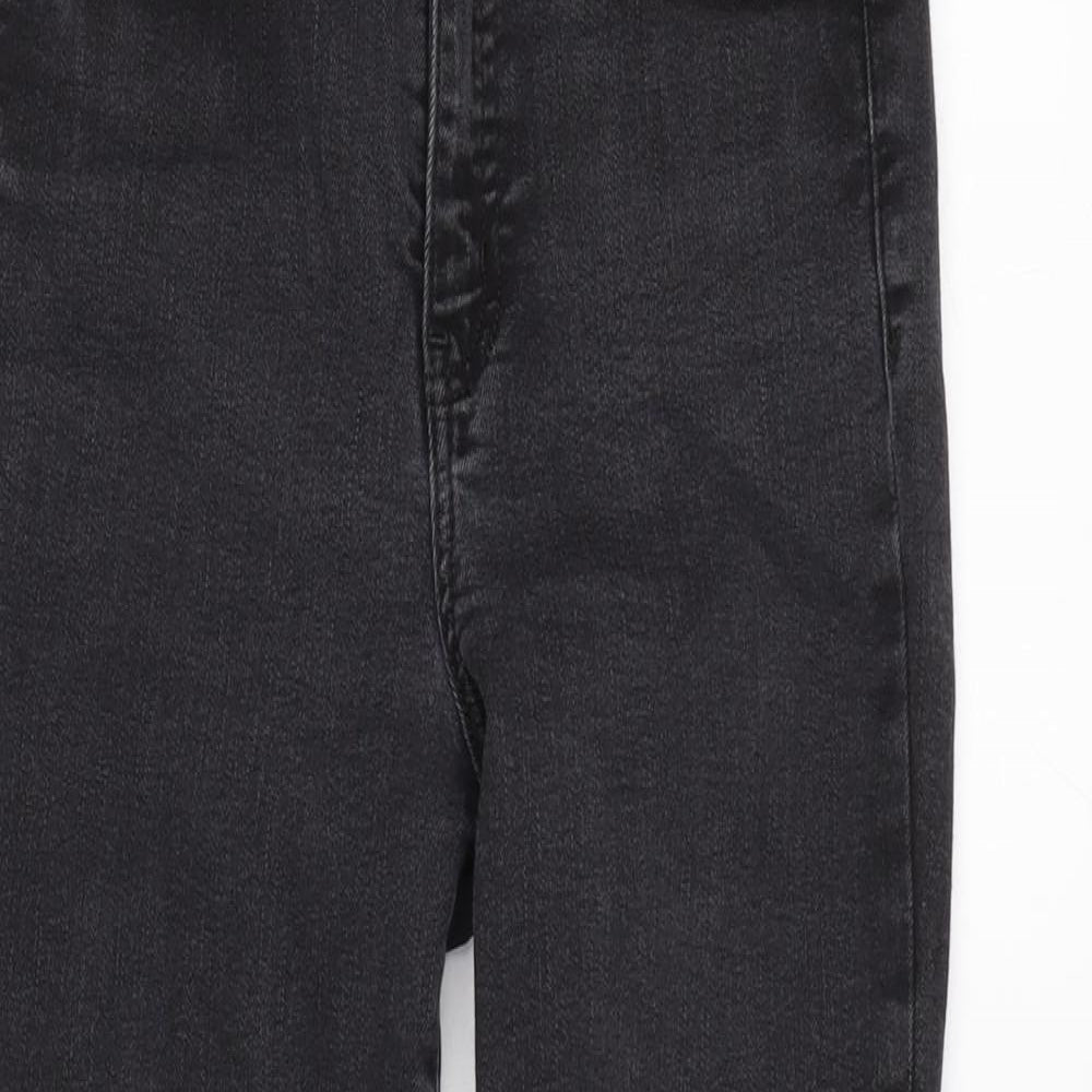 Gap Womens Grey Cotton Blend Skinny Jeans Size 27 in L26.5 in Regular Zip