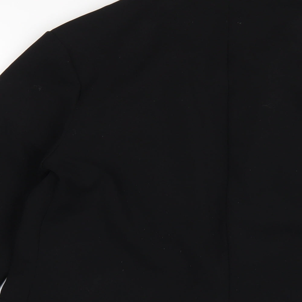 Boohoo Womens Black Jacket Blazer Size 10