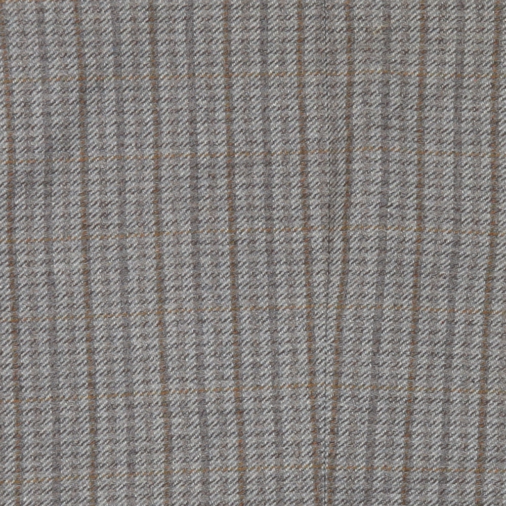 Four Seasons Mens Grey Plaid Jacket Blazer Size 42 Button - Vintage