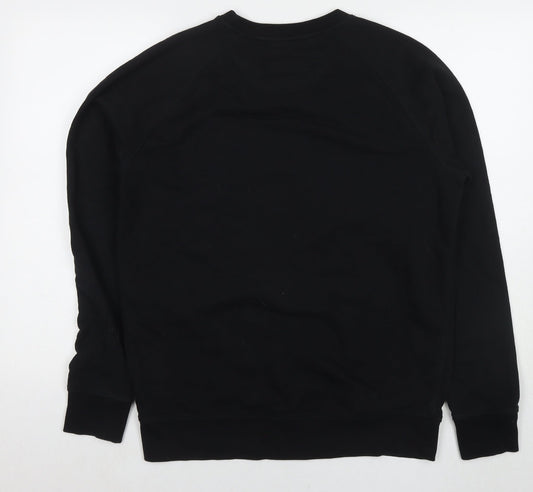 Stanley Stella Womens Black Cotton Pullover Sweatshirt Size L Pullover - All that glitters