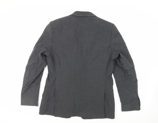Marks and Spencer Mens Grey Wool Jacket Suit Jacket Size 40 Regular