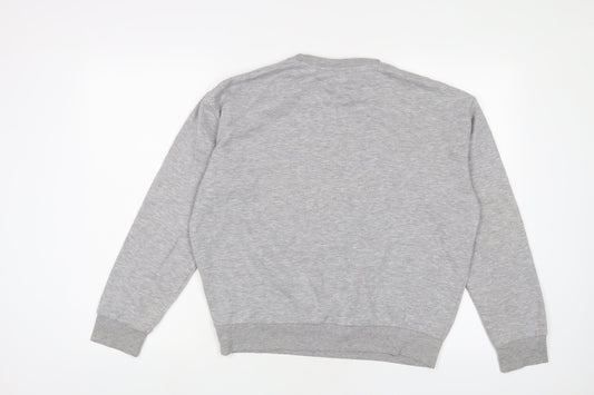 Disney Womens Grey Cotton Pullover Sweatshirt Size S Pullover - Stitch