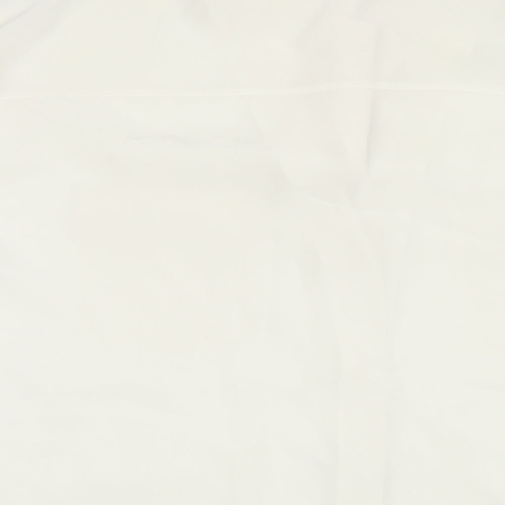 St Michael Womens Ivory Polyester Basic Button-Up Size 20 Collared