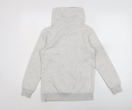 chapter young Boys Grey Cotton Pullover Sweatshirt Size 11-12 Years