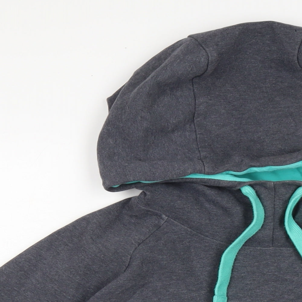 Mammut Womens Grey Cotton Pullover Hoodie Size L