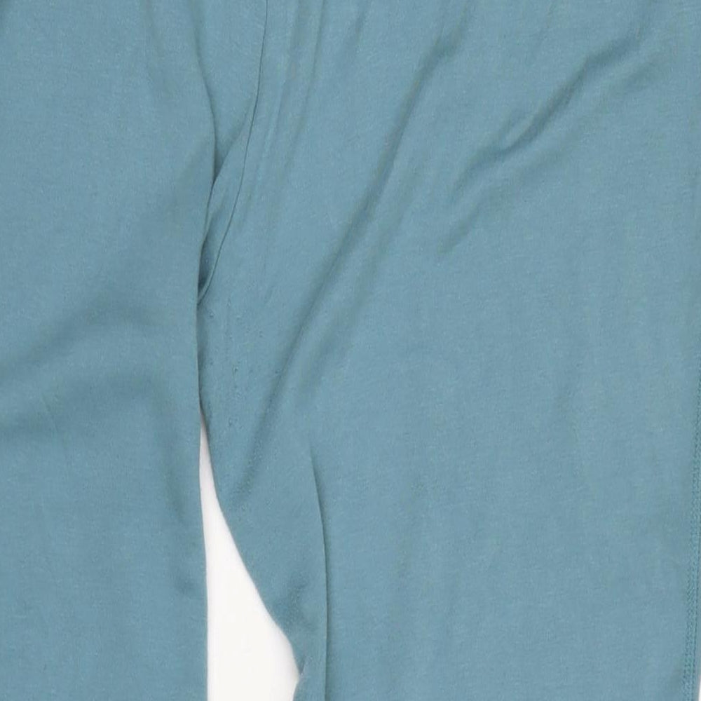 cotswolds Womens Blue Cotton Jegging Trousers Size XL L27 in Regular