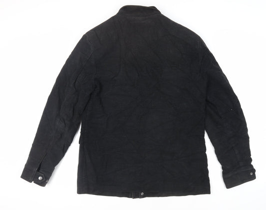 NEXT Mens Black Jacket Size M Zip