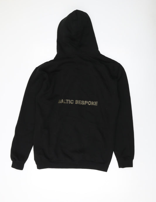 RTX Mens Black Cotton Pullover Hoodie Size S