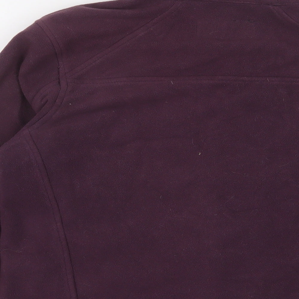 mountain ware' Womens Purple Jacket Size 10 Zip - Zip Pockets