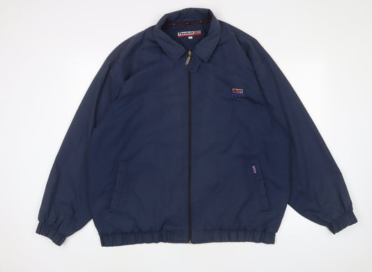 Reebok Mens Blue Jacket Size L Zip
