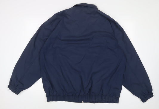 Reebok Mens Blue Jacket Size L Zip