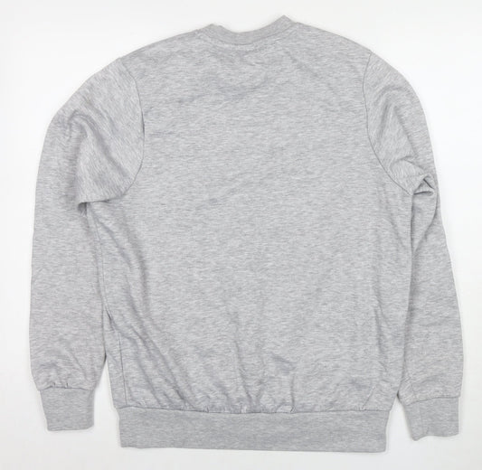 Slazenger Mens Grey Polyester Pullover Sweatshirt Size S