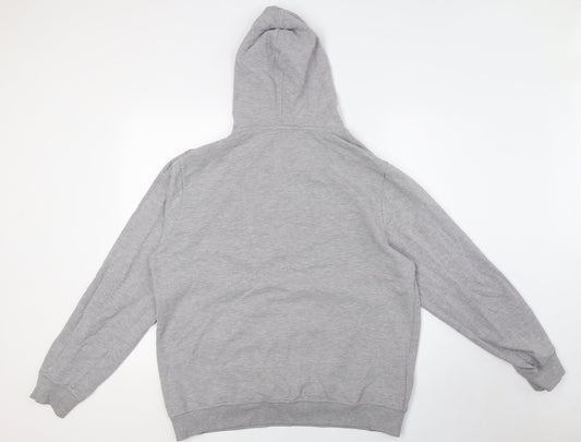 Star Wars Mens Grey Cotton Pullover Hoodie Size L - Star Wars