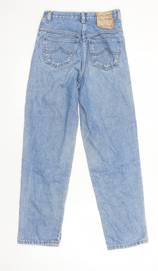 Only Brand Womens Blue Cotton Mom Jeans Size 34 in L26 in Regular