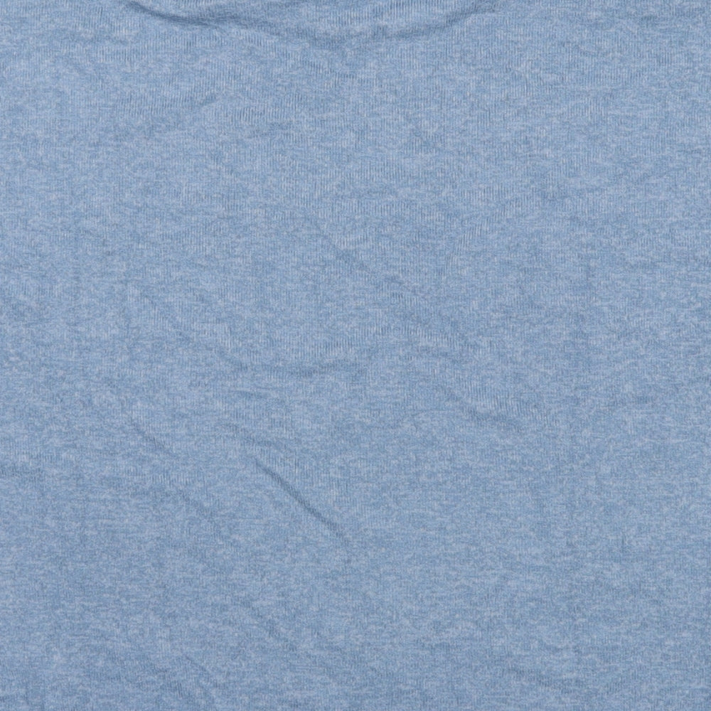Marks and Spencer Womens Blue Viscose Pullover Sweatshirt Size 12 Pullover