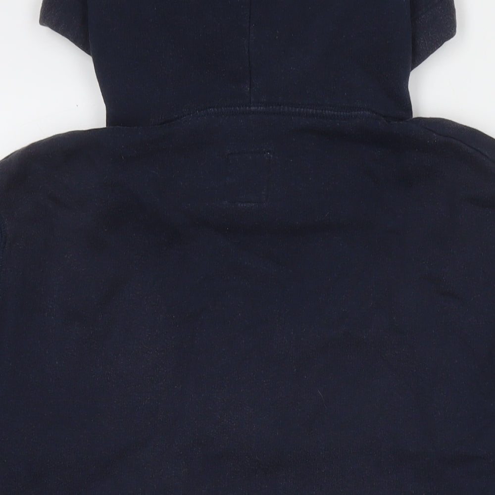 Jack Wills Mens Blue Cotton Pullover Hoodie Size S - Logo