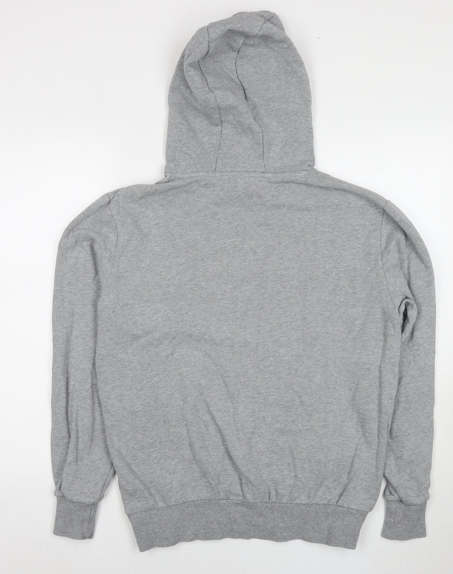 ellesse Mens Grey Cotton Pullover Hoodie Size M