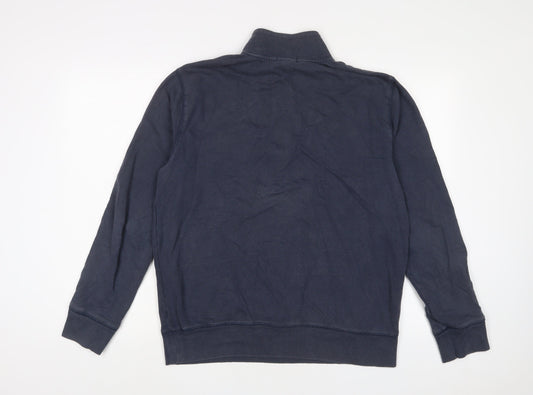 Gap Mens Blue Cotton Pullover Sweatshirt Size L