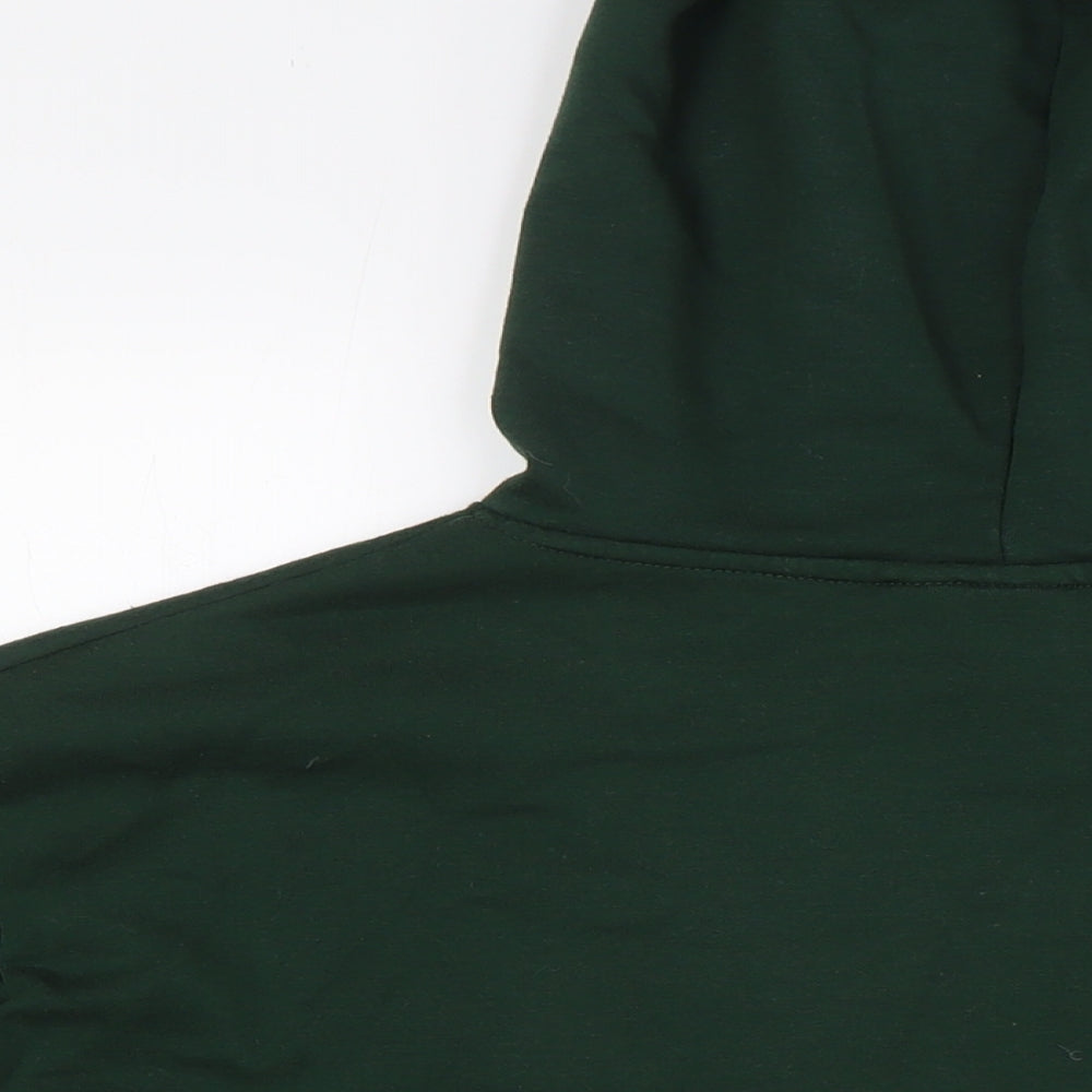 Disney Womens Green Cotton Pullover Hoodie Size 14 - Size 14-16