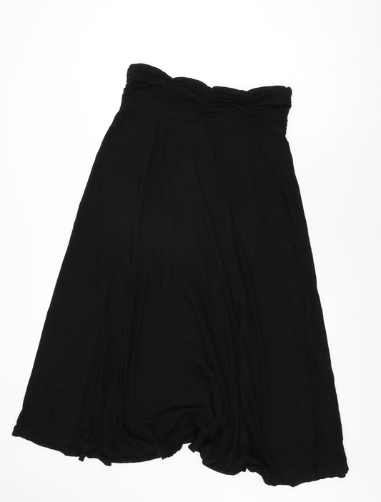 Bailey Womens Black Bamboo Maxi Skirt Size XL