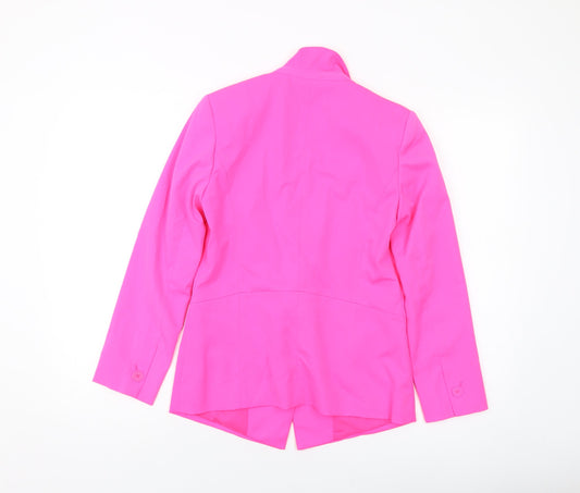 Oasis Womens Pink Jacket Size 8 Button