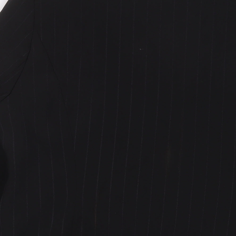 Bonmarché Womens Black Jacket Blazer Size 16 Button