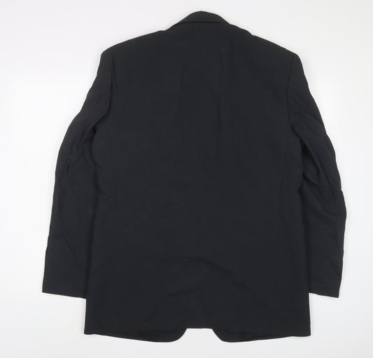 Marks and Spencer Mens Grey Wool Jacket Suit Jacket Size 40 Regular