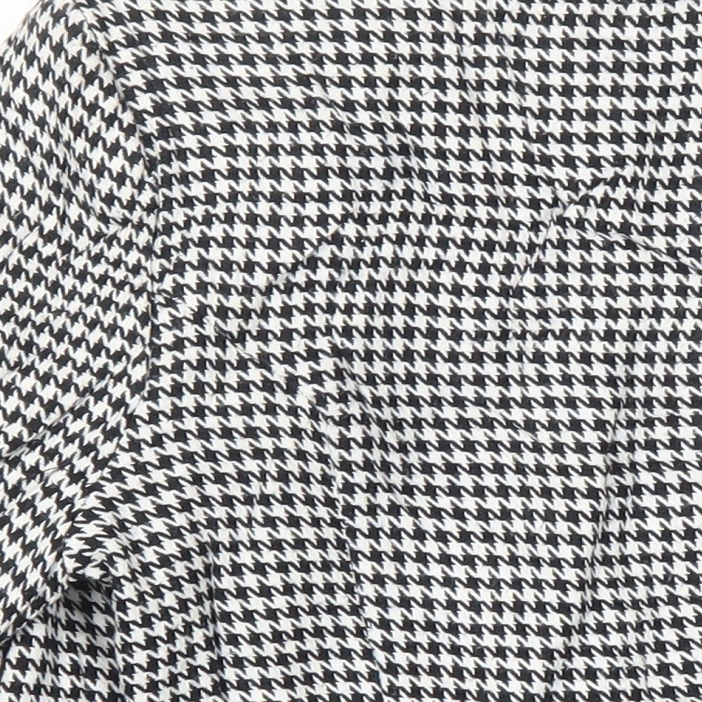 River Island Womens Multicoloured Check Jacket Blazer Size 8 Button