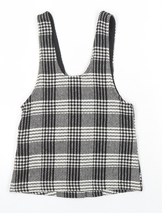 NEXT Girls Multicoloured Check Jacket Waistcoat Size 4 Years